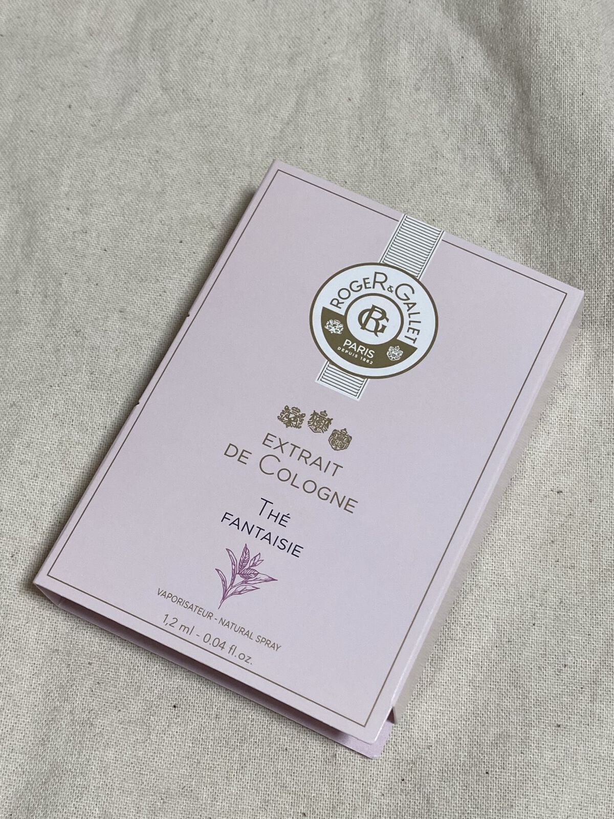 オ パフュメ テ/ロジェ・ガレ/香水(レディース)を使ったクチコミ（1枚目）