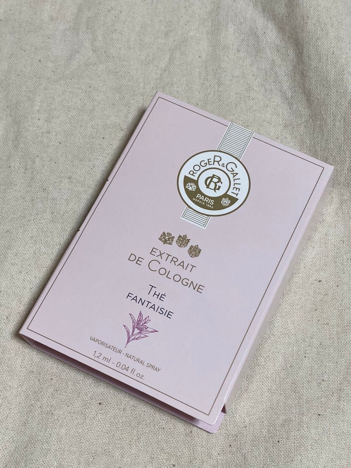 オ パフュメ テ/ロジェ・ガレ/香水(レディース)を使ったクチコミ(1枚目)