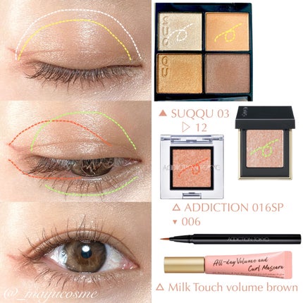 オールデイ ロング アンド カール マスカラ/Milk Touch/マスカラを使ったクチコミ(2枚目)