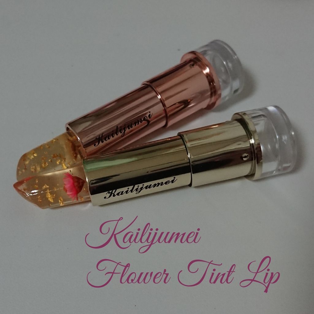 フラワーティントリップN オイルイン/Kailijumei/リップティントを使ったクチコミ（1枚目）