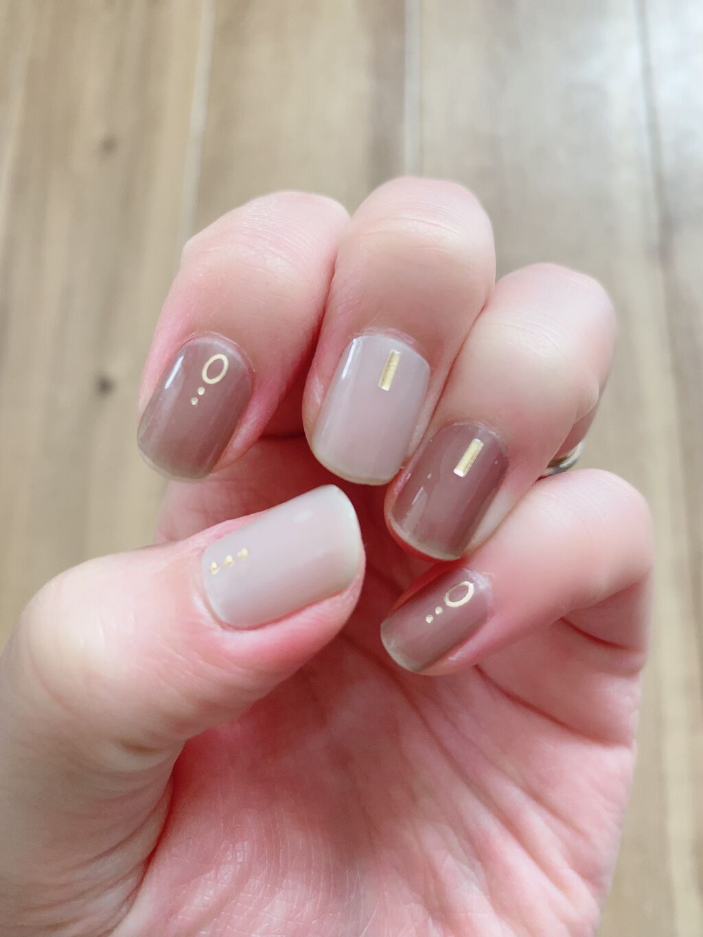 ジェルネイルシール/キャンドゥ/ネイルシールを使ったクチコミ(2枚目)