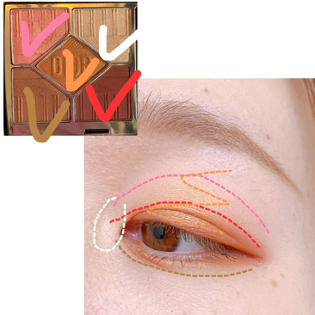 【旧】サンク クルール クチュール/Dior/アイシャドウパレットを使ったクチコミ(5枚目)