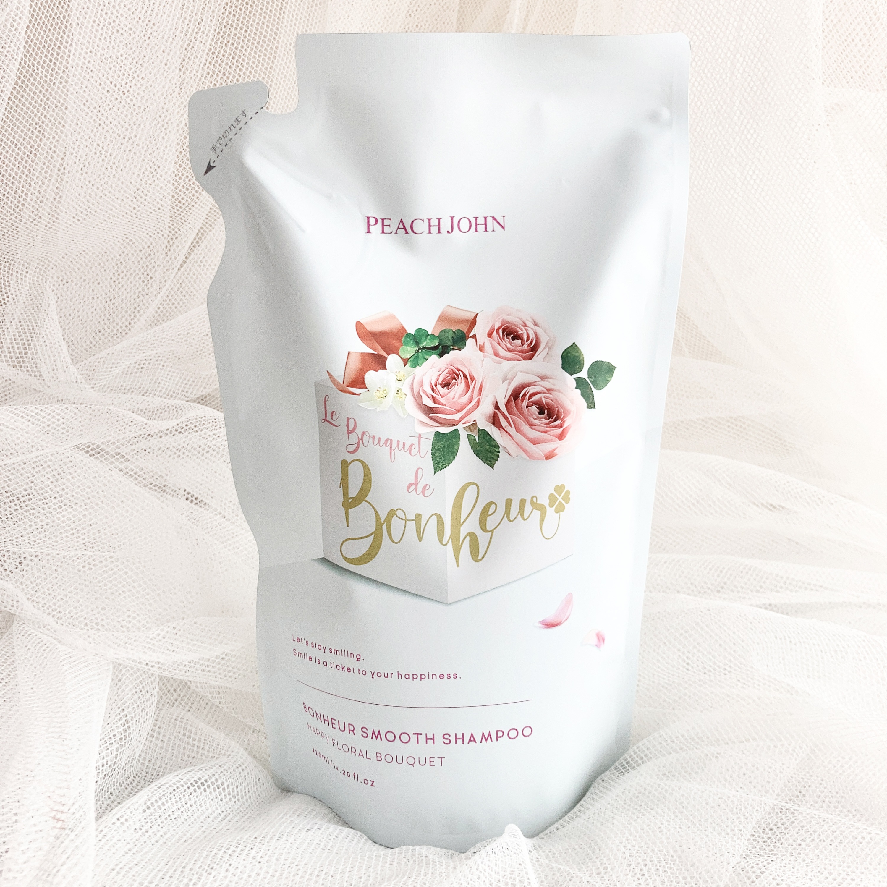 ボヌール スムースシャンプー／トリートメント/PEACH JOHN/シャンプー・コンディショナーを使ったクチコミ（2枚目）