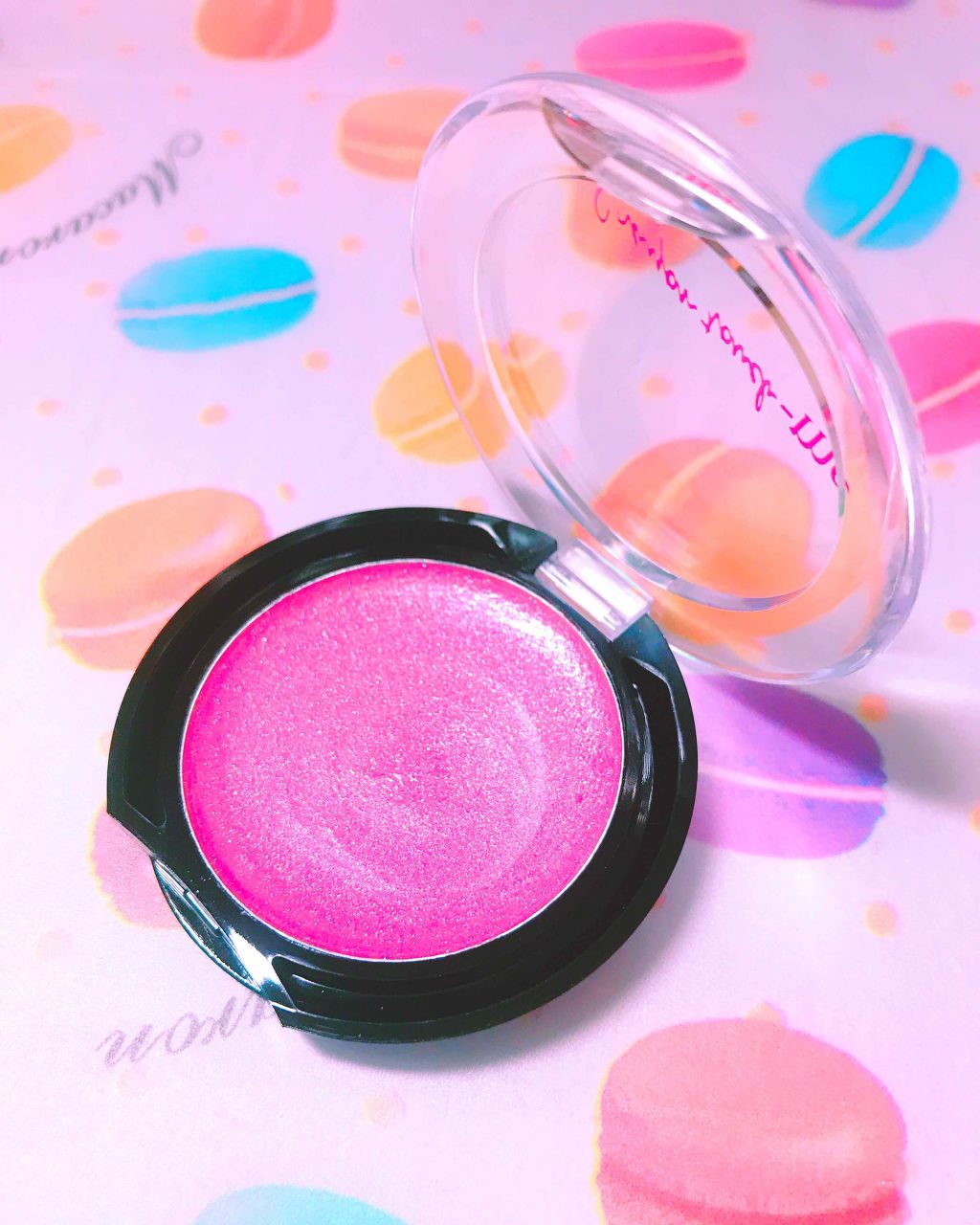 フレキシブルグリッター(リップ&チーク)/キャンドゥ/リップグロスを使ったクチコミ（2枚目）