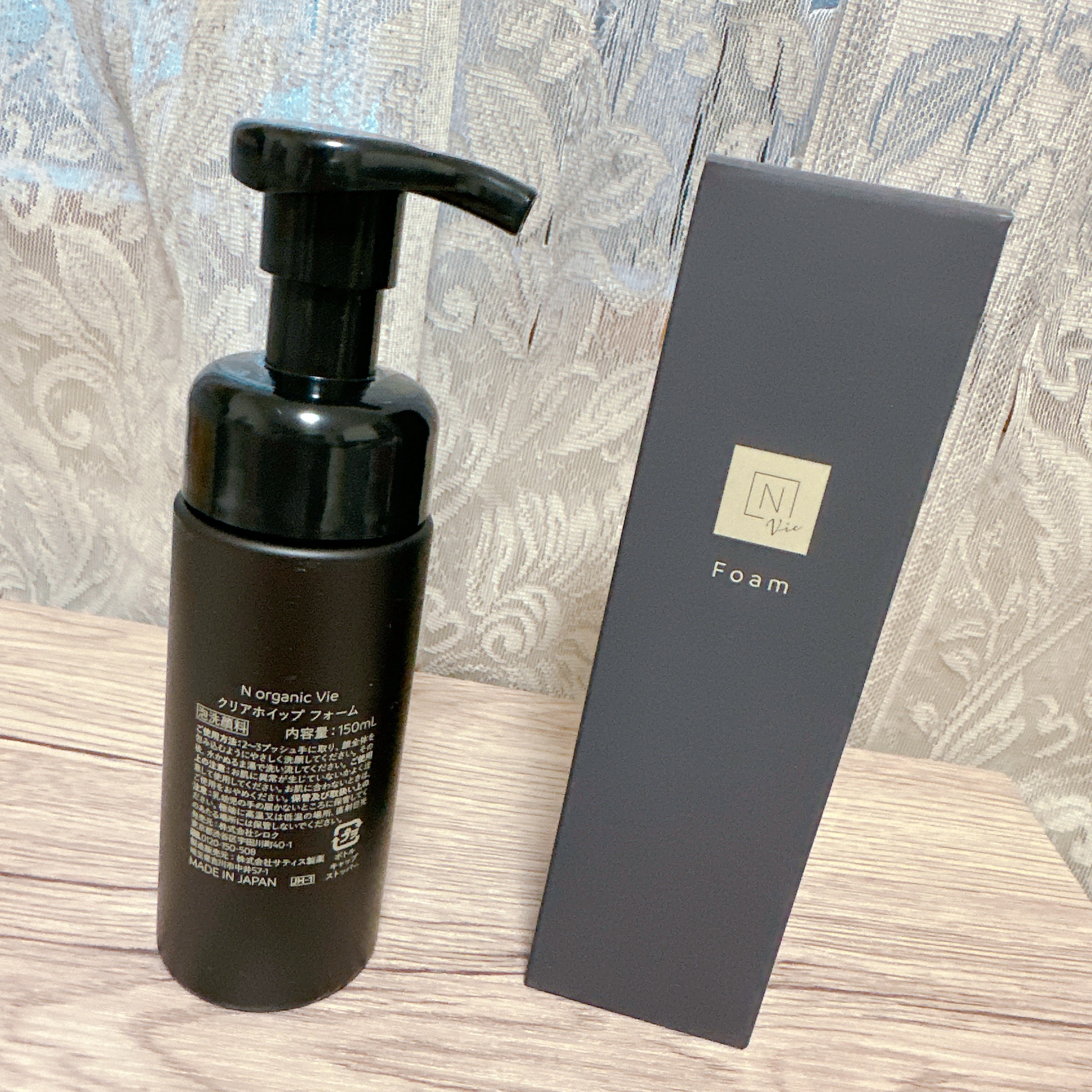  N organic Vie クリアホイップ フォーム /Ｎ organic/泡洗顔を使ったクチコミ（3枚目）