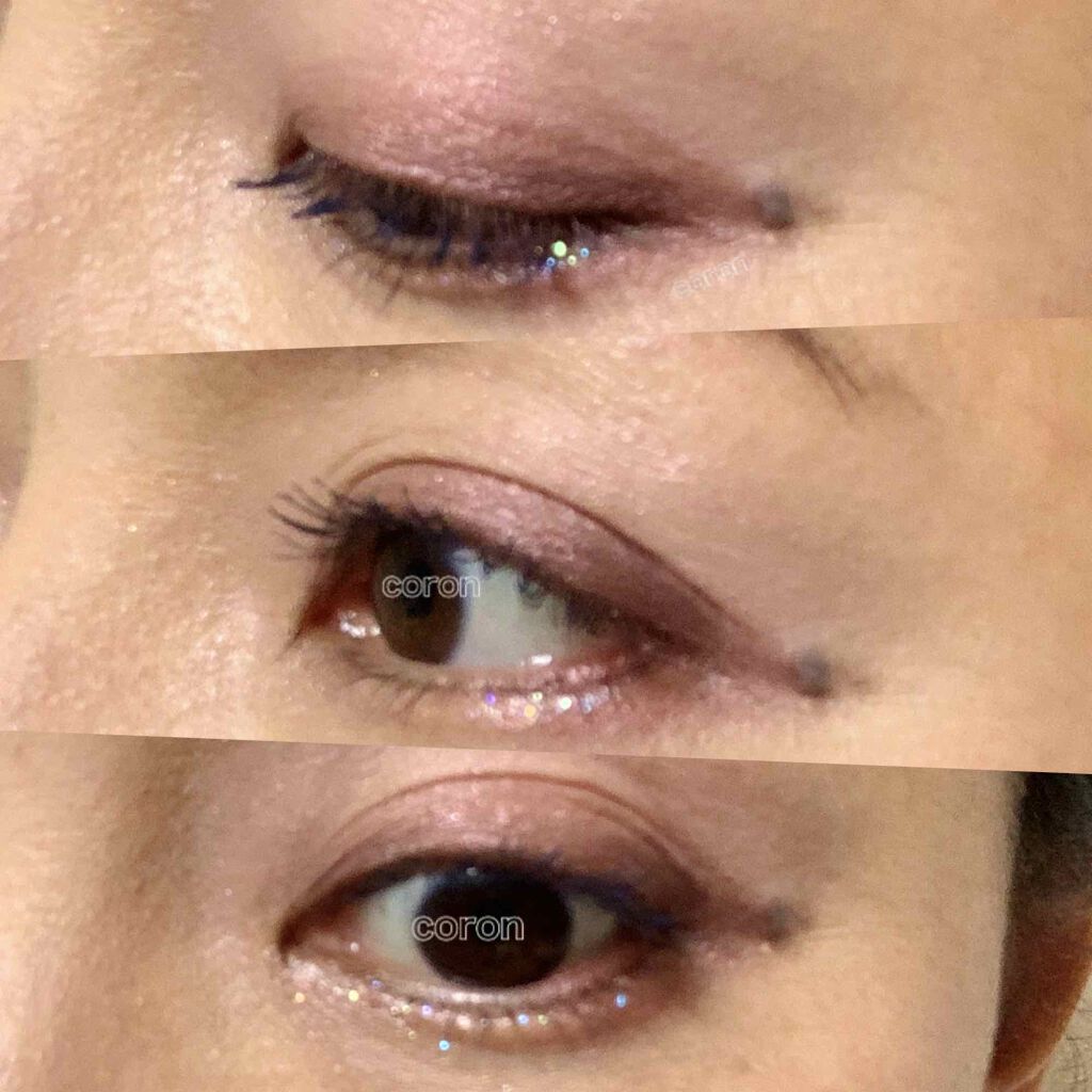 グリッターライナー/b idol/グリッターを使ったクチコミ（3枚目）