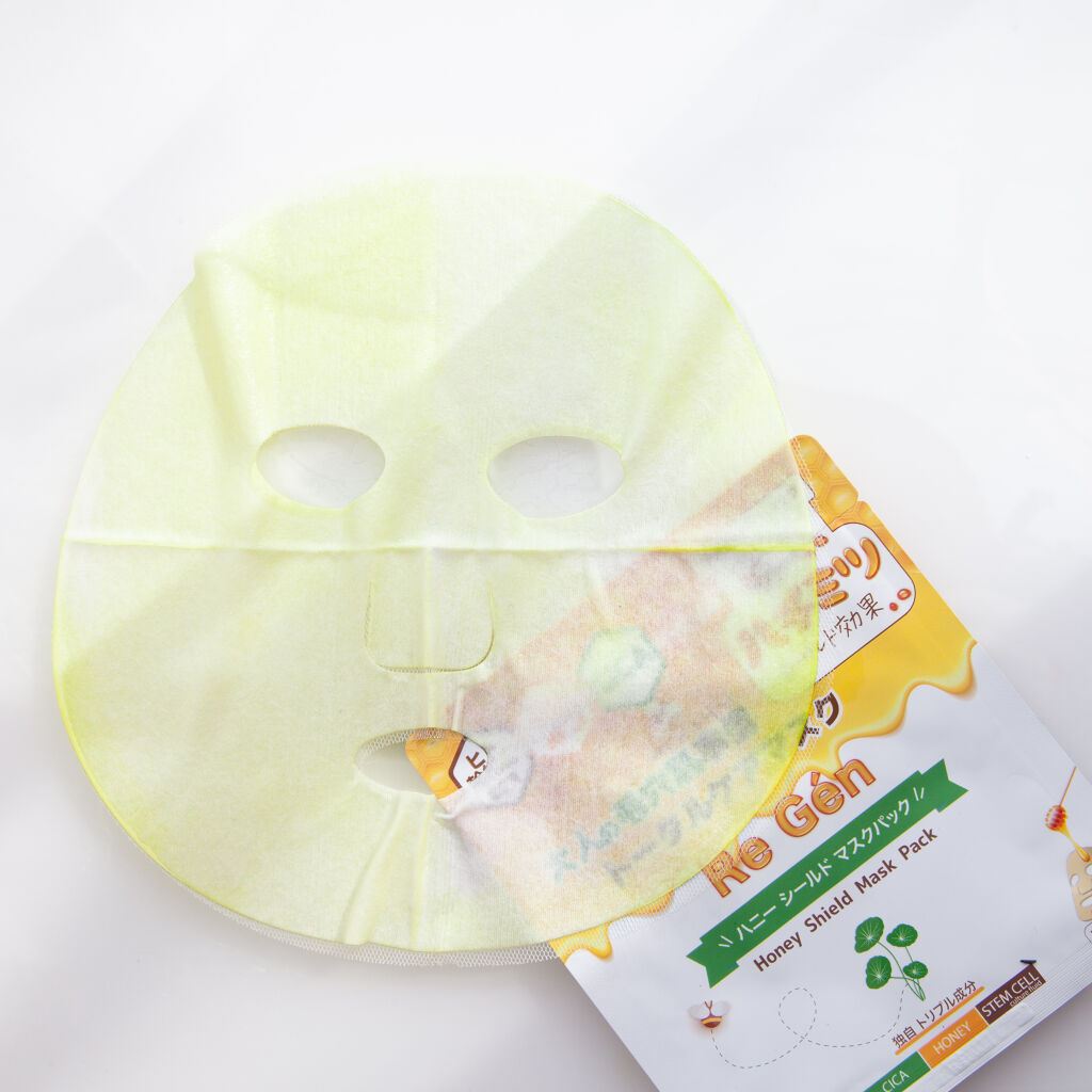 ハニーシールドマスクパック 3枚入/Re Gen/シートマスク・パックを使ったクチコミ（2枚目）