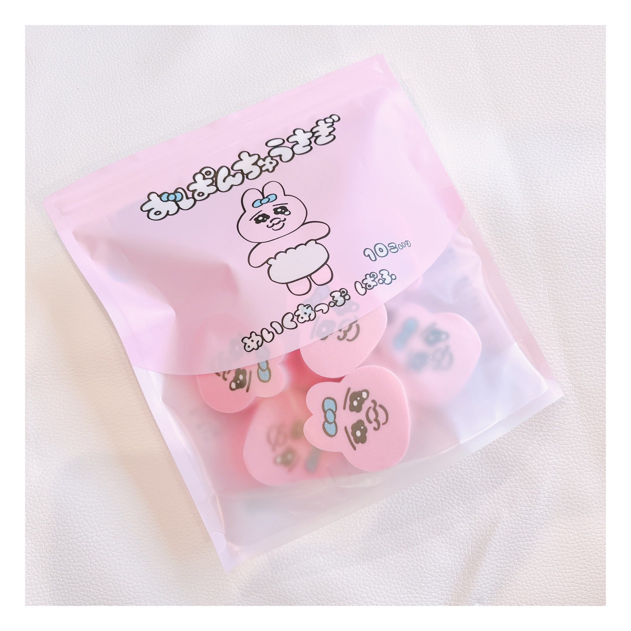 おぱんちゅうさぎ ダイカットパフ/SHOBIDO/パフ・スポンジを使ったクチコミ（2枚目）