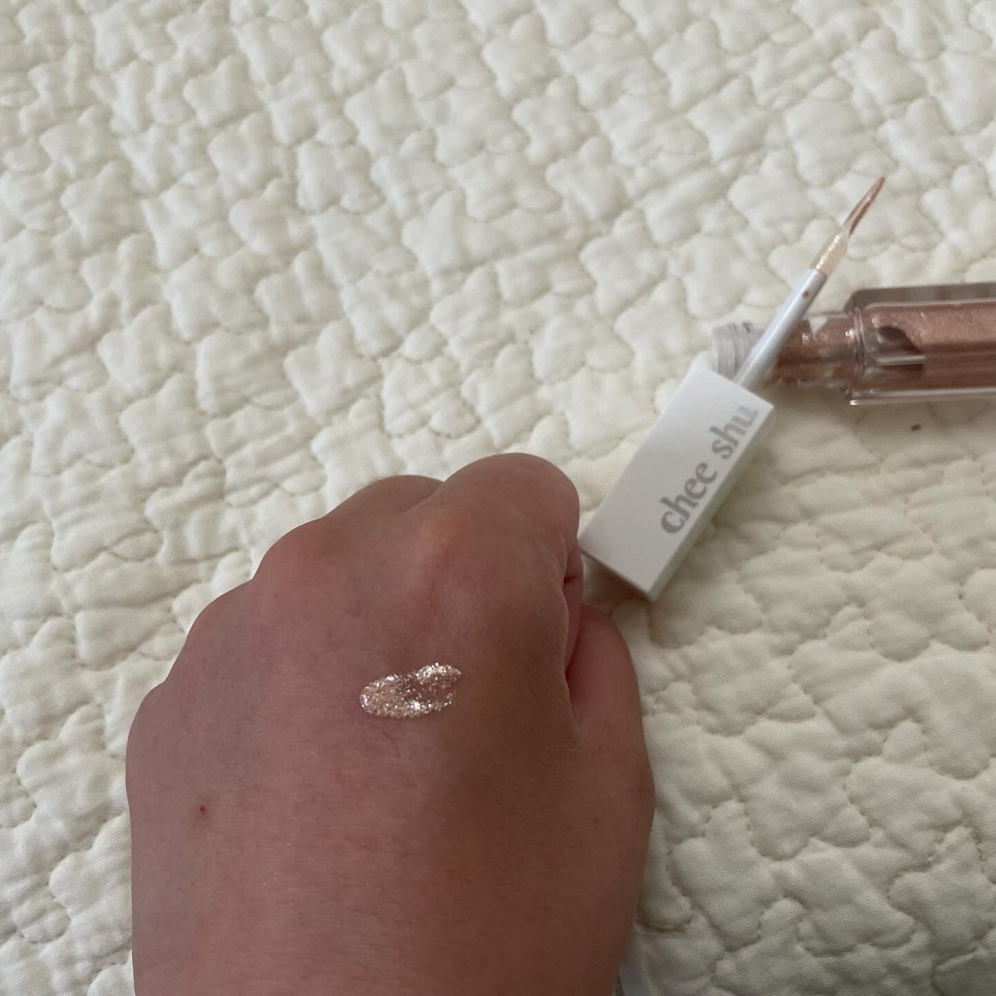 アイドルプリズムグリッター/chee shu/グリッターを使ったクチコミ(2枚目)