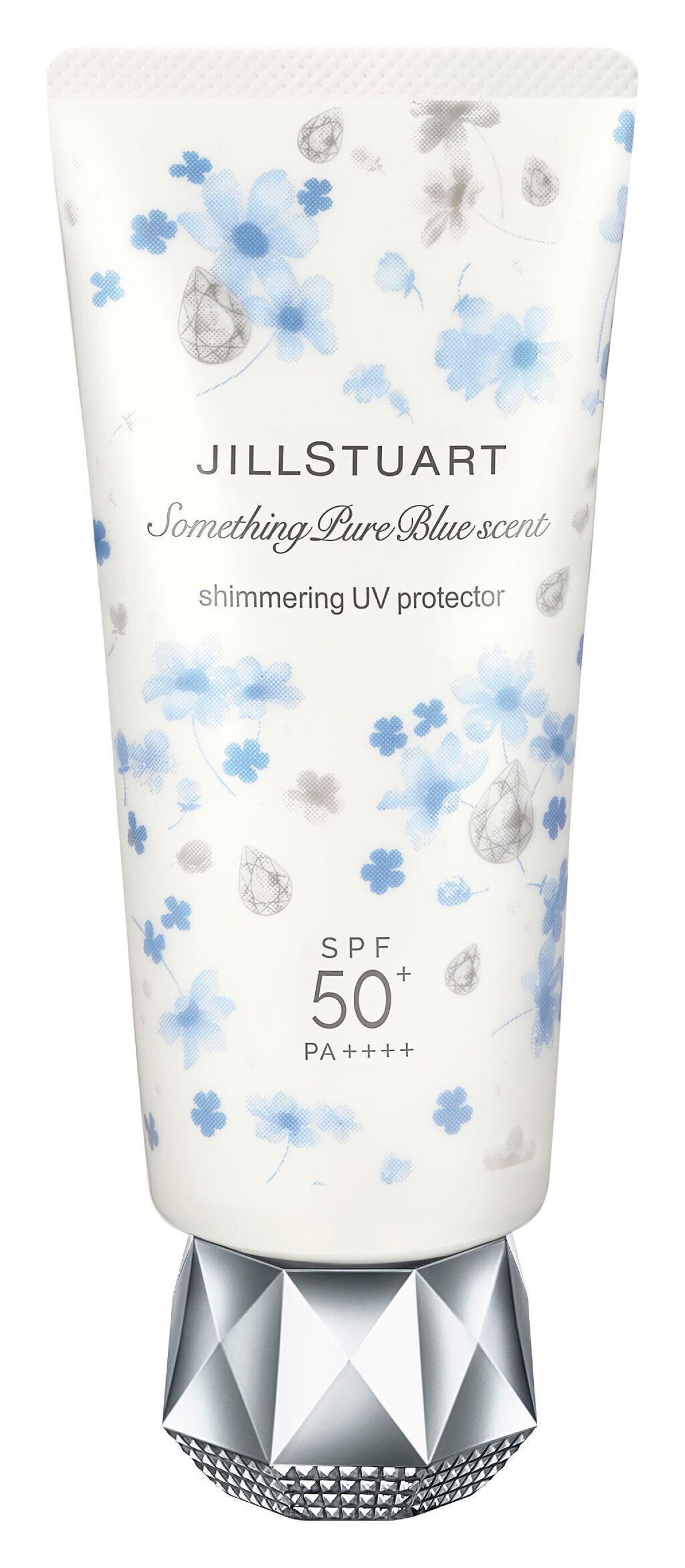 サムシングピュアブルー セント シマリング UVプロテクター 60g【旧】