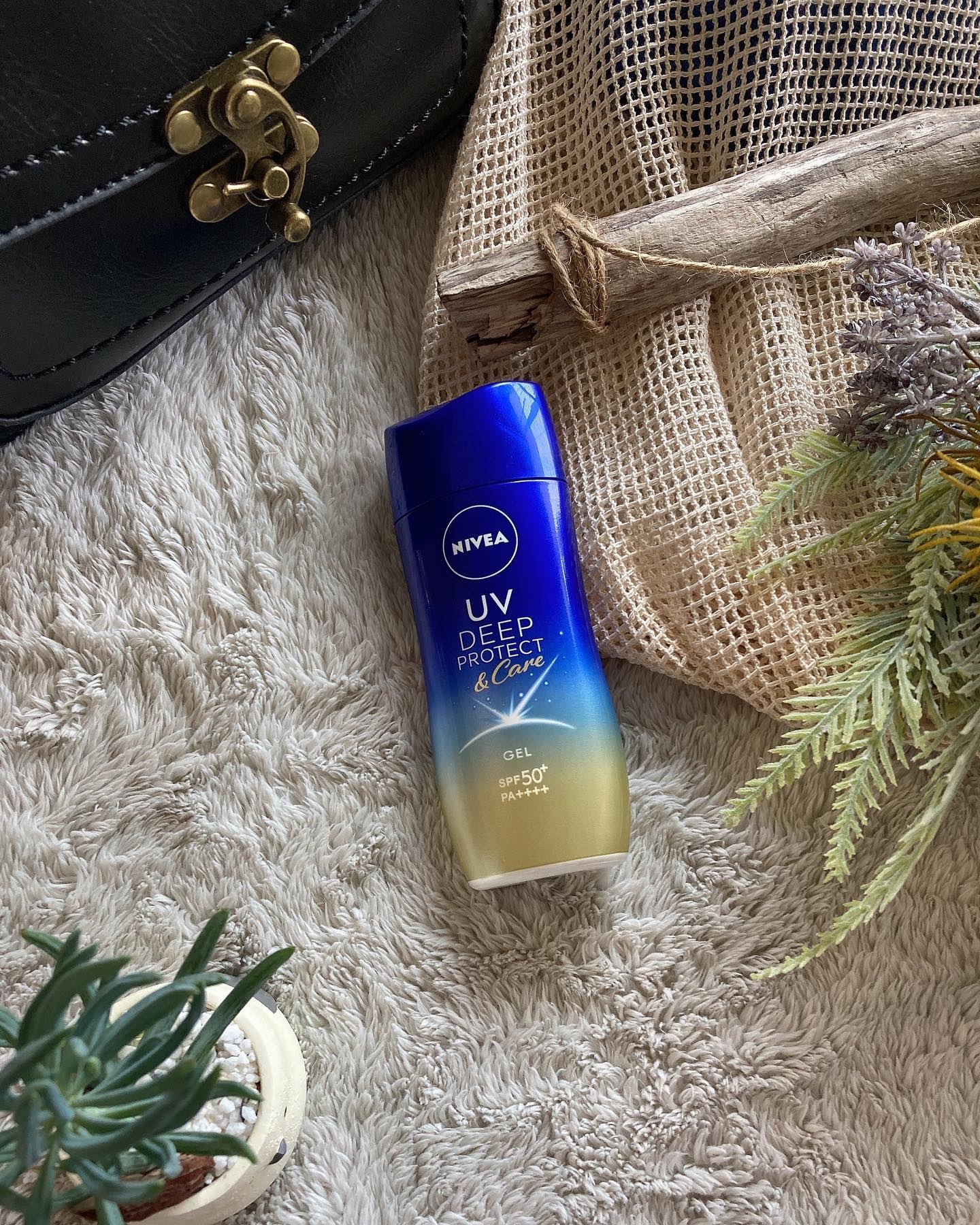 ニベアUV ディープ プロテクト＆ケア ジェル/ニベア/日焼け止めジェルを使ったクチコミ（1枚目）