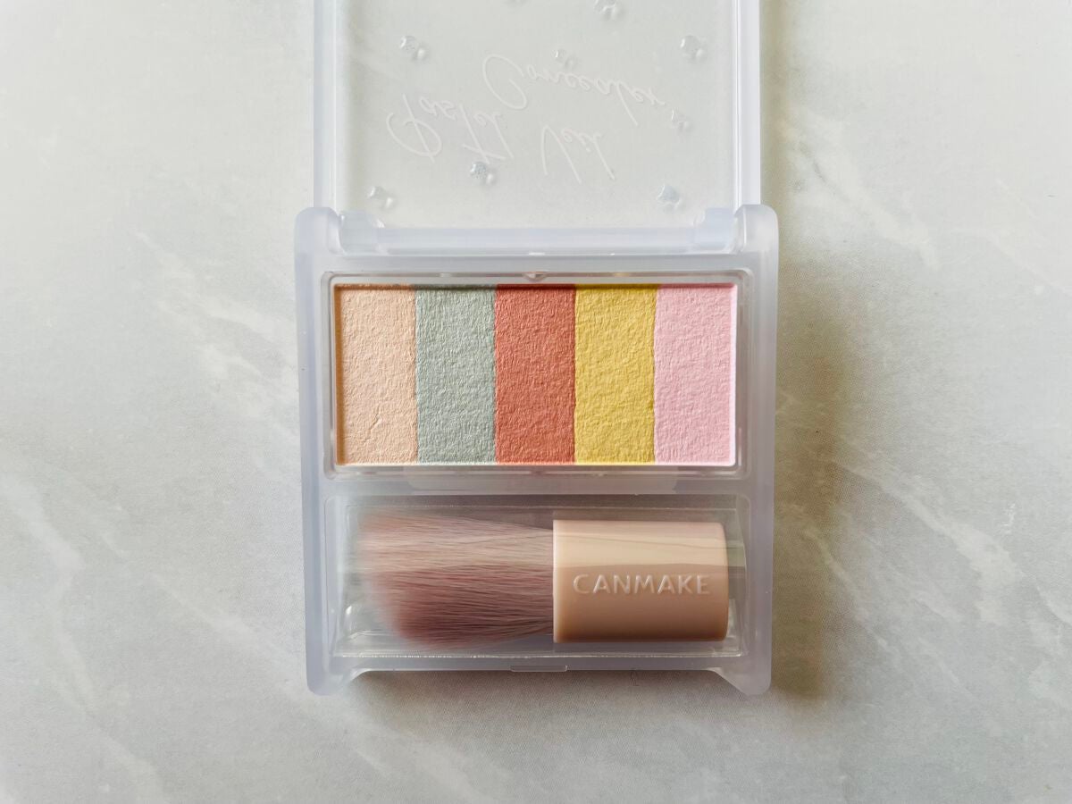 パステルヴェールコンシーラー/キャンメイク/パレットコンシーラーを使ったクチコミ(2枚目)