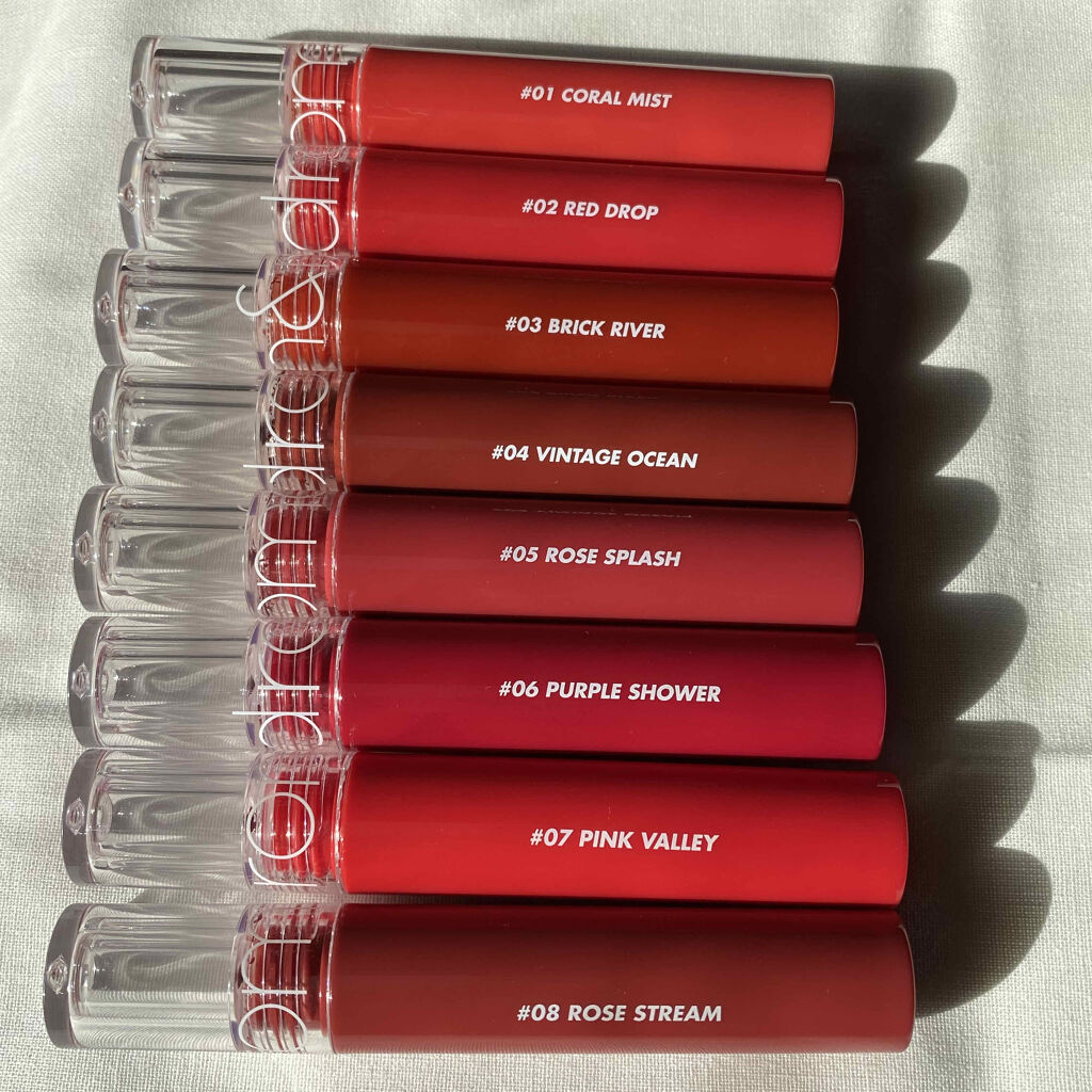 グラスティングウォーターティント/rom&nd/リップティントを使ったクチコミ（1枚目）