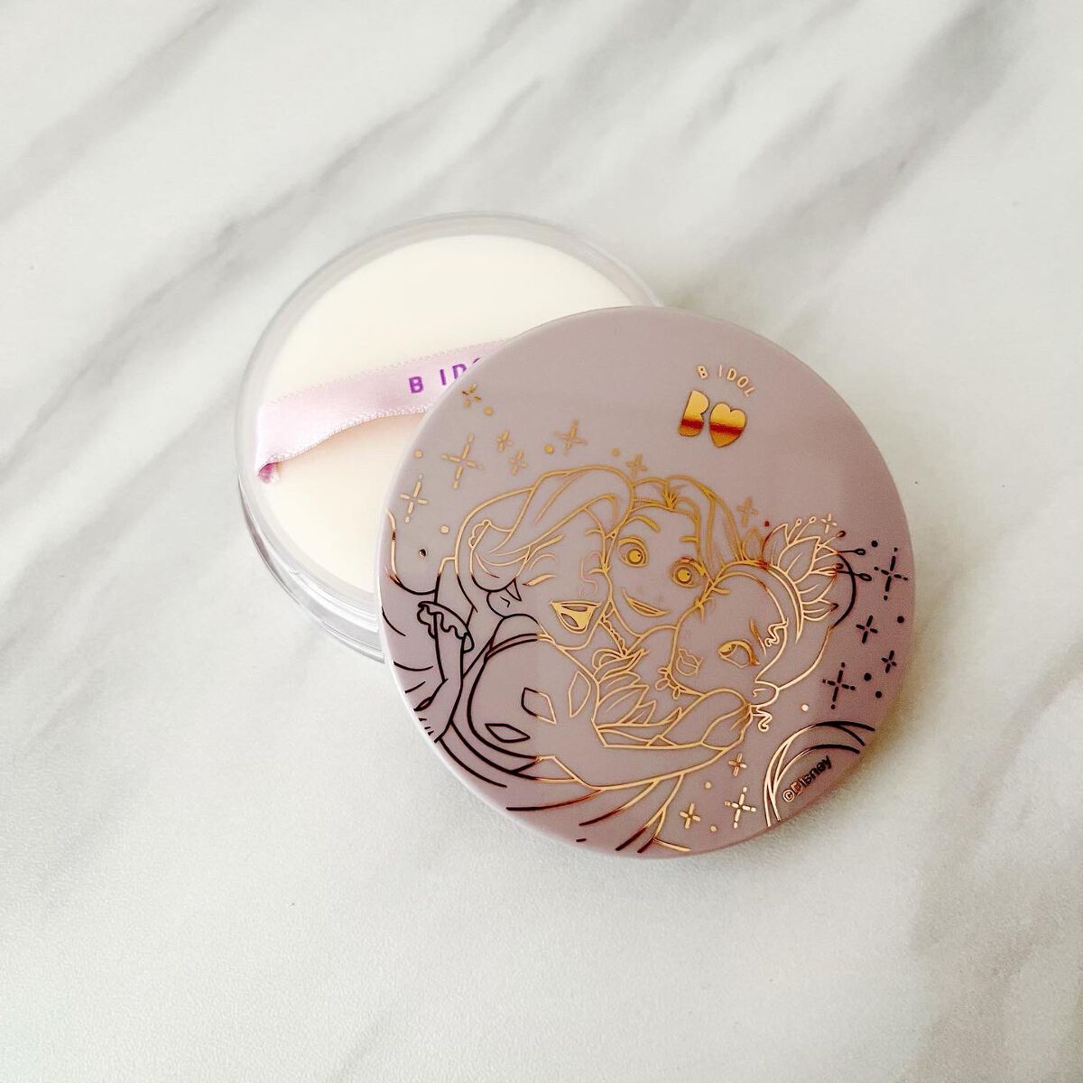 シルクアイスパウダー/b idol/ルースパウダーを使ったクチコミ（2枚目）