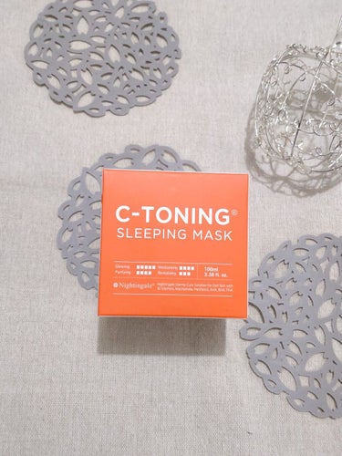 C-TONING SLEEPING MASK  /Nightingale(ナイチンゲール)/フェイスクリームを使ったクチコミ（3枚目）