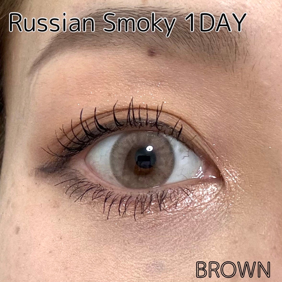 ロシアンスモーキー/OLENS/カラーコンタクトレンズを使ったクチコミ(3枚目)