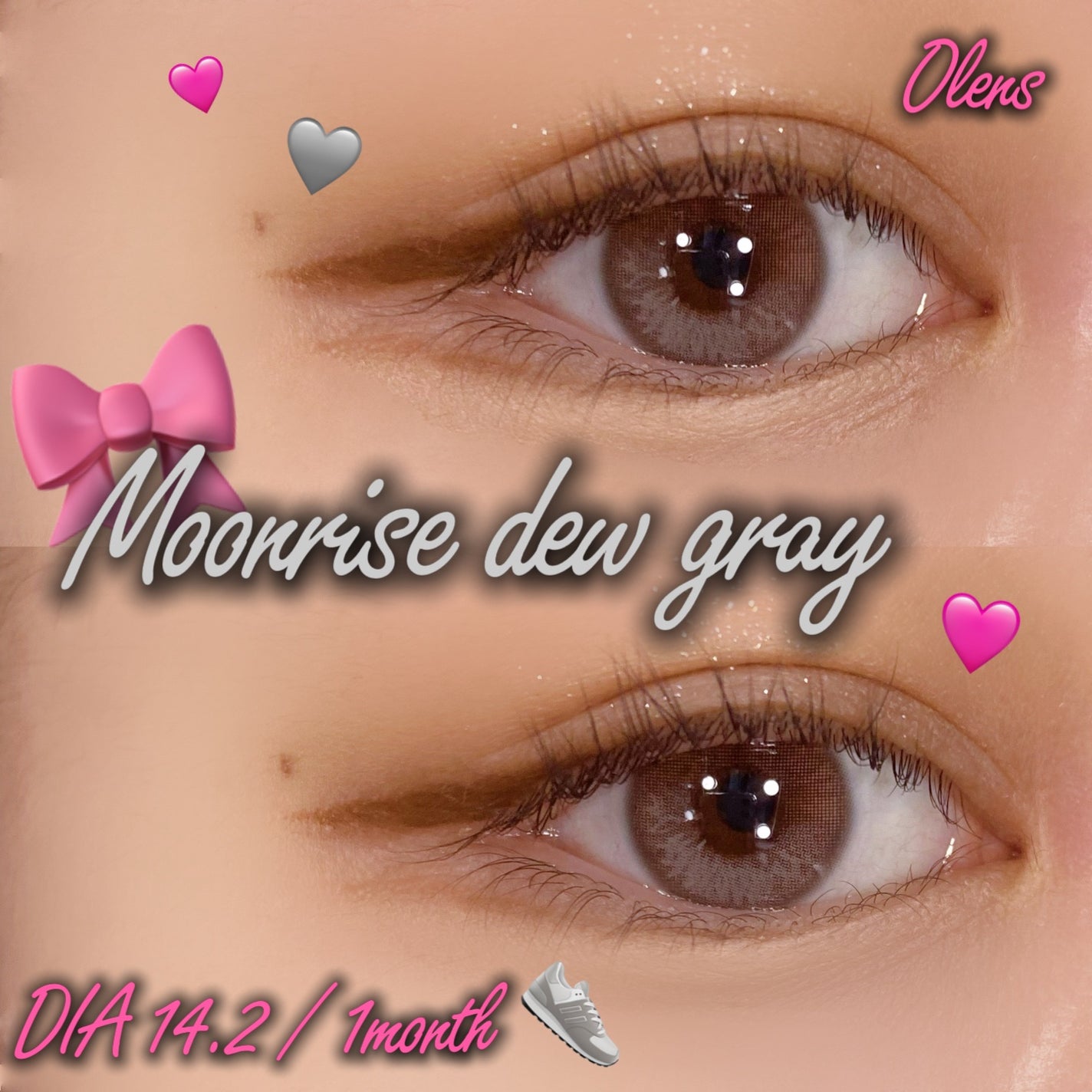 ムーンライズデュー/OLENS/1ヶ月(1MONTH)カラコンを使ったクチコミ(1枚目)