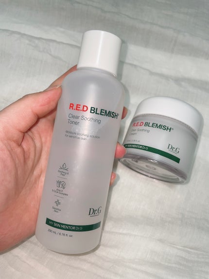 レッドブレミッシュ クリアスージングトナー/Dr.G/化粧水を使ったクチコミ(8枚目)