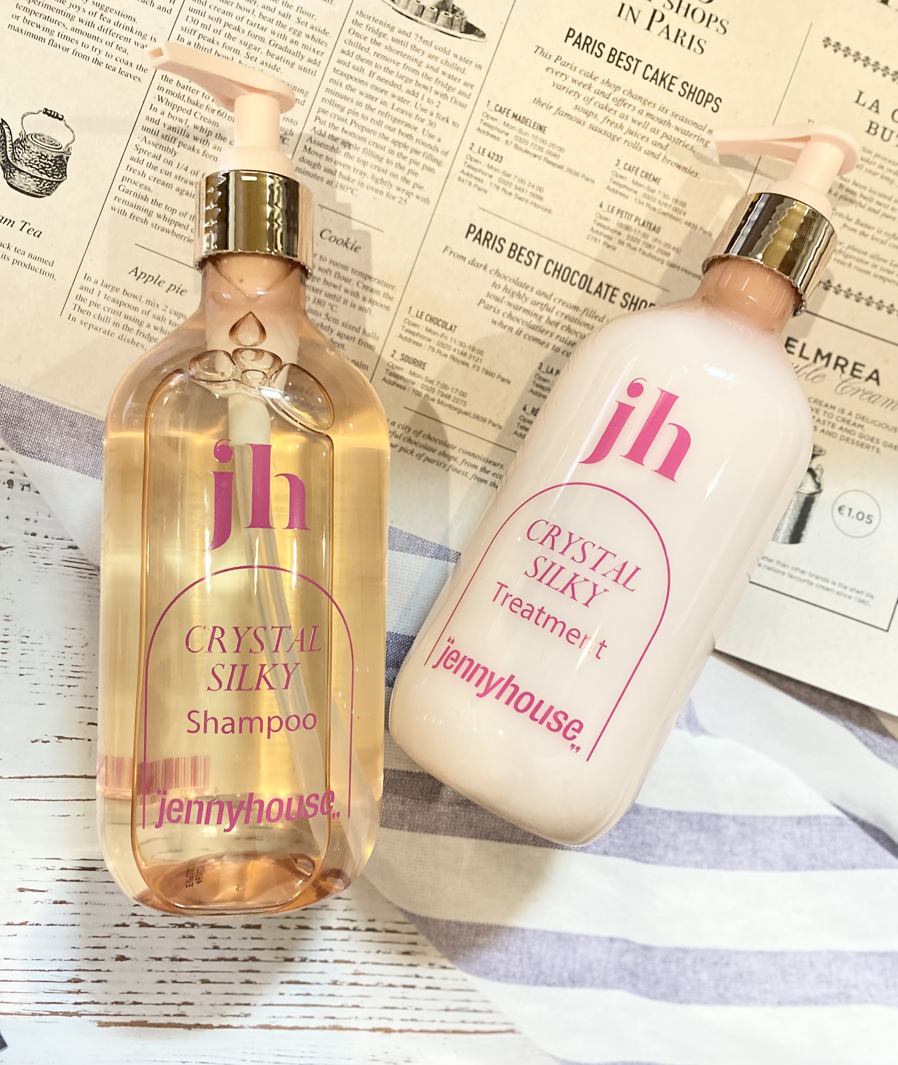 クリスタル シルキー シャンプー/トリートメント＜サラサラ＞/jenny house/シャンプー・コンディショナーを使ったクチコミ（1枚目）