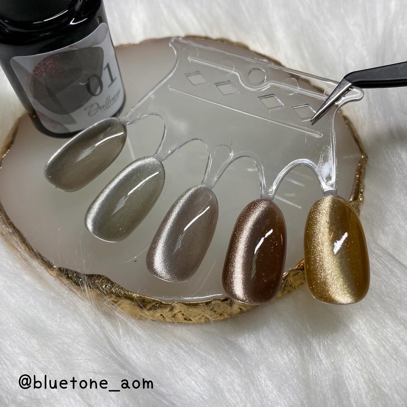 くすみマグネット/ネイル工房/ジェルネイルを使ったクチコミ(7枚目)