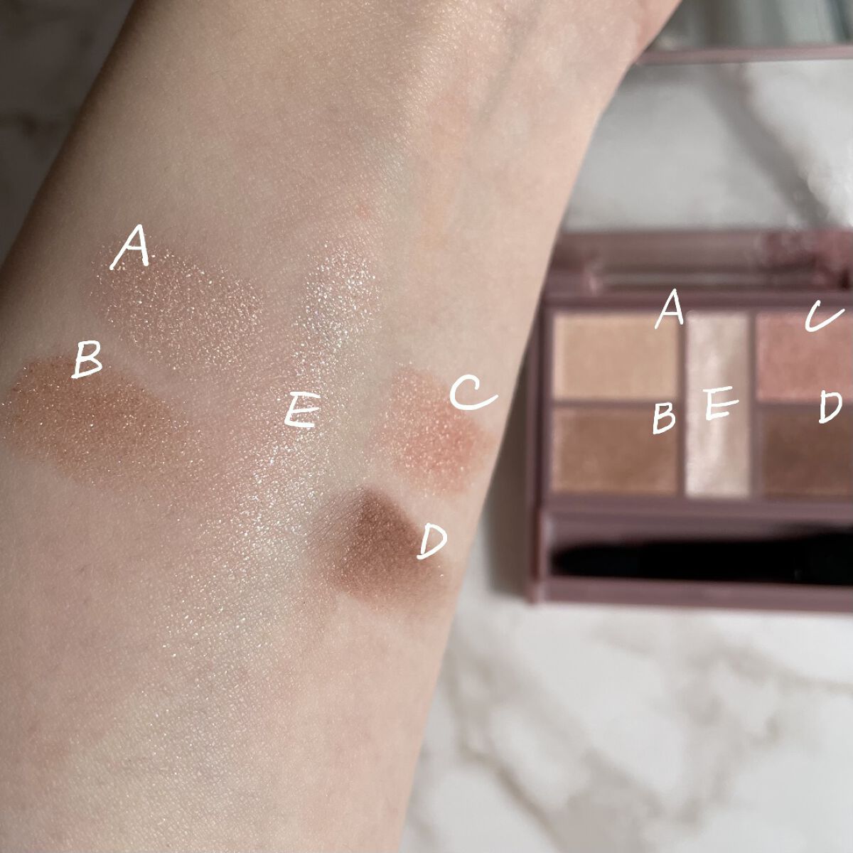 パーフェクトスタイリストアイズ/キャンメイク/アイシャドウパレットを使ったクチコミ（3枚目）