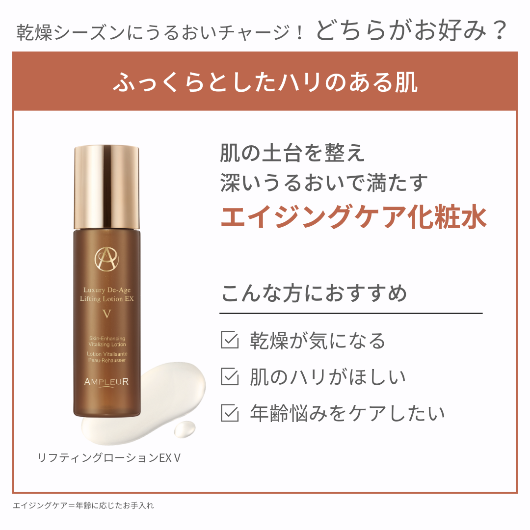 ラグジュアリー・デ・エイジ リフティングローションEX V/アンプルール/化粧水を使ったクチコミ（3枚目）