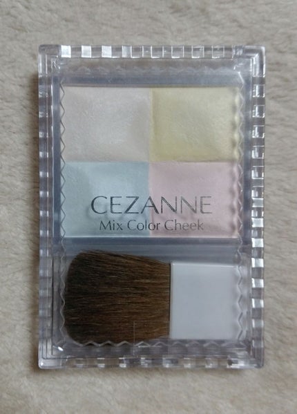 ミックスカラーチーク/CEZANNE/パウダーチークを使ったクチコミ(1枚目)