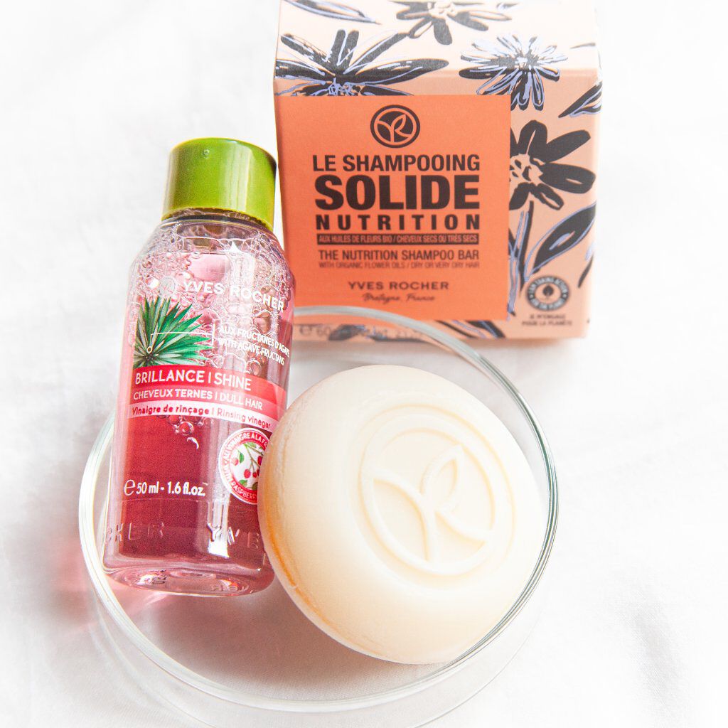 リンシングビネガー シルキーシャイン さらキララズベリー/イヴ・ロシェ/洗い流すヘアトリートメントを使ったクチコミ(3枚目)