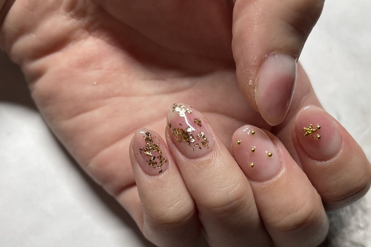 ジェルネイル（ライト対応）/セリア/ジェルネイルを使ったクチコミ（2枚目）