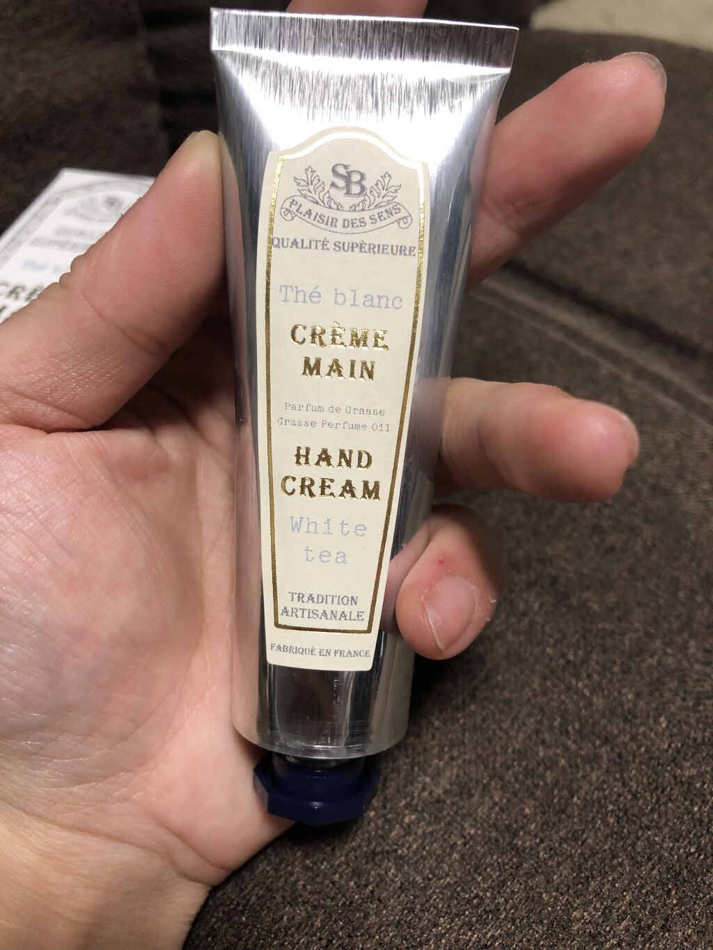 サンタール・エ・ボーテ　ハンドクリーム ホワイトティー/サンタール・エ・ボーテ/ハンドクリームを使ったクチコミ（2枚目）