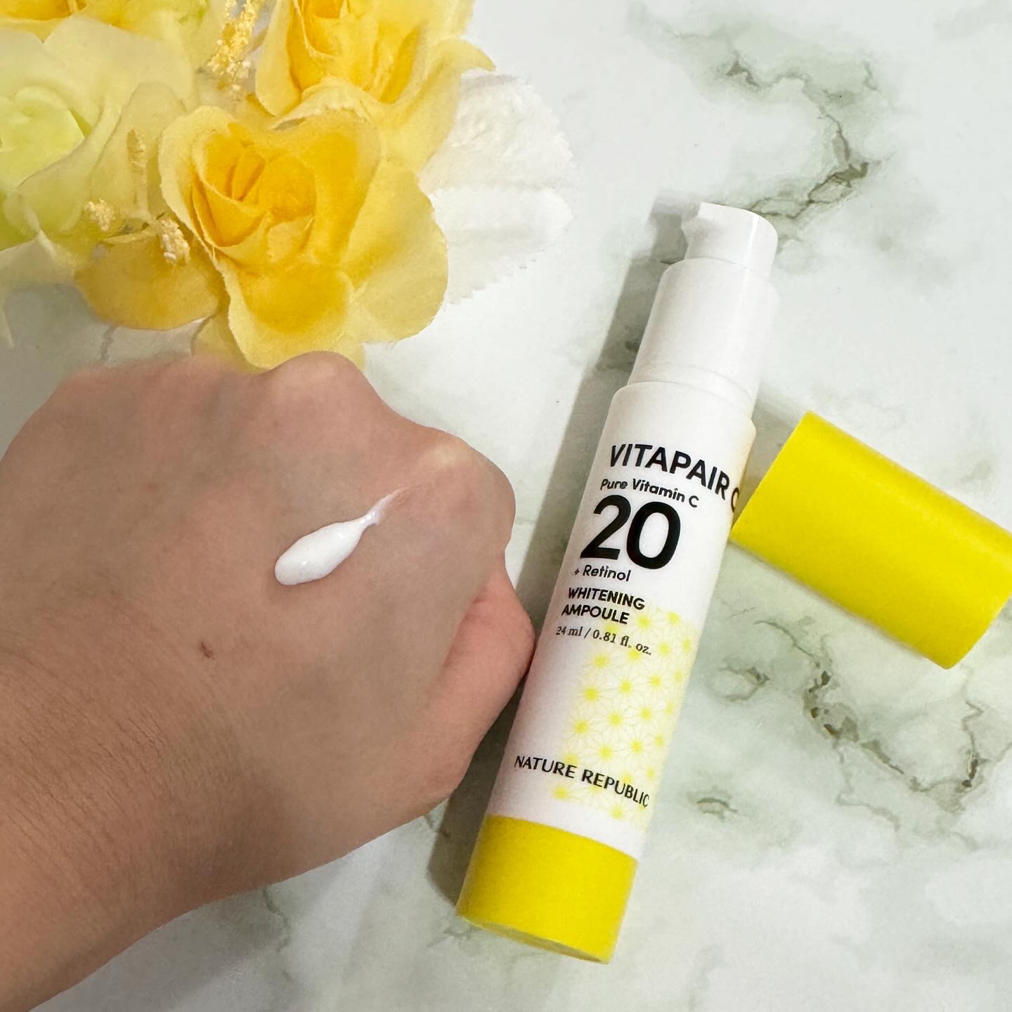 ビタペアC ビタレチ美容液/ネイチャーリパブリック/美容液を使ったクチコミ（3枚目）