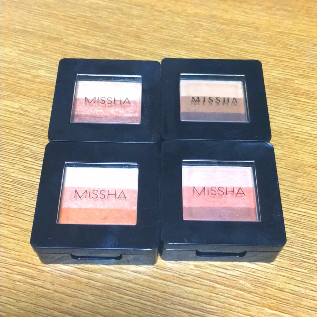 トリプルシャドウ/MISSHA/アイシャドウパレットを使ったクチコミ(1枚目)