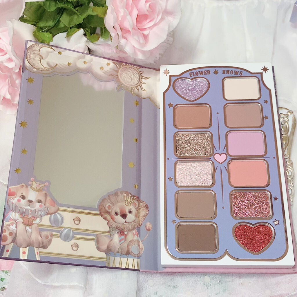 サーカスシリーズ12色アイシャドウパレット /FlowerKnows/アイシャドウパレットを使ったクチコミ(5枚目)