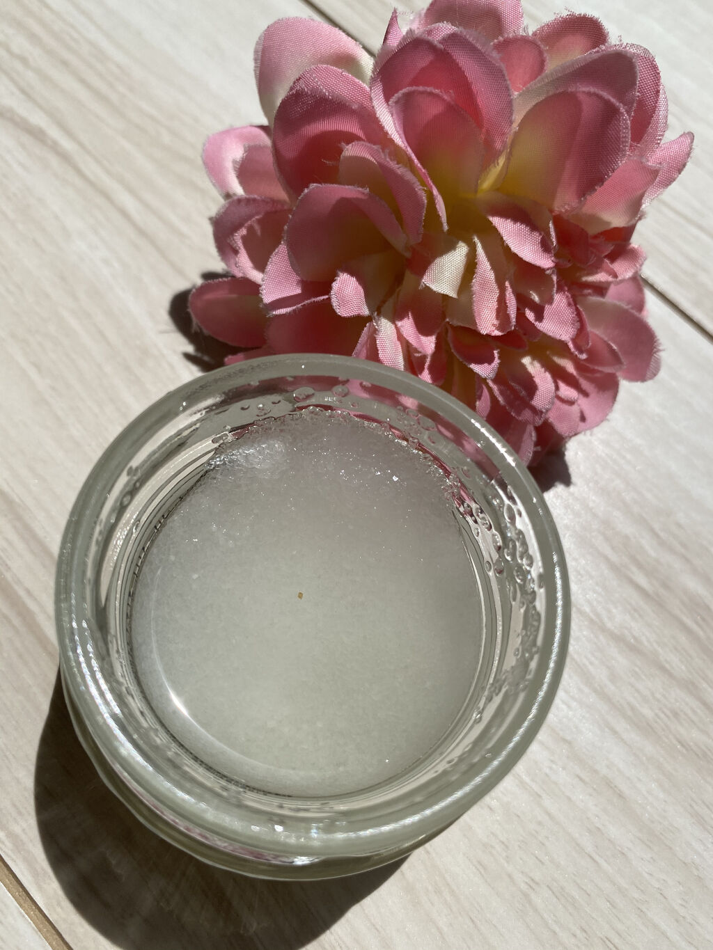 ボディスクラブ グリーン・ローズ 600g(FLORAL BLOOMING Limited Collection)/SABON/ボディスクラブを使ったクチコミ（2枚目）