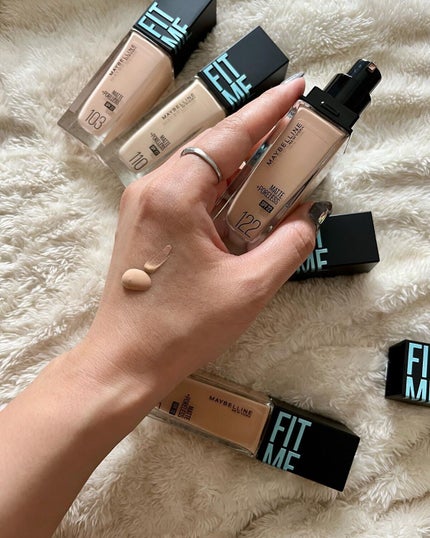 フィットミー リキッドファンデーション R/MAYBELLINE NEW YORK/リキッドファンデーションを使ったクチコミ(4枚目)
