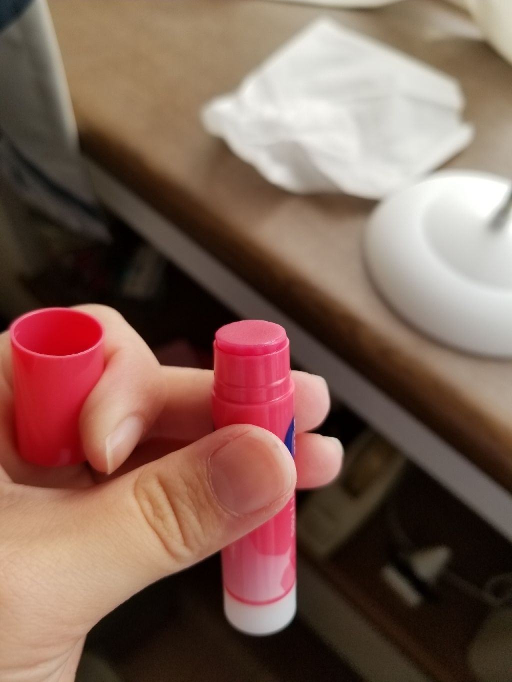 モイストピュアカラーリップ/ニベア/リップクリームを使ったクチコミ（3枚目）