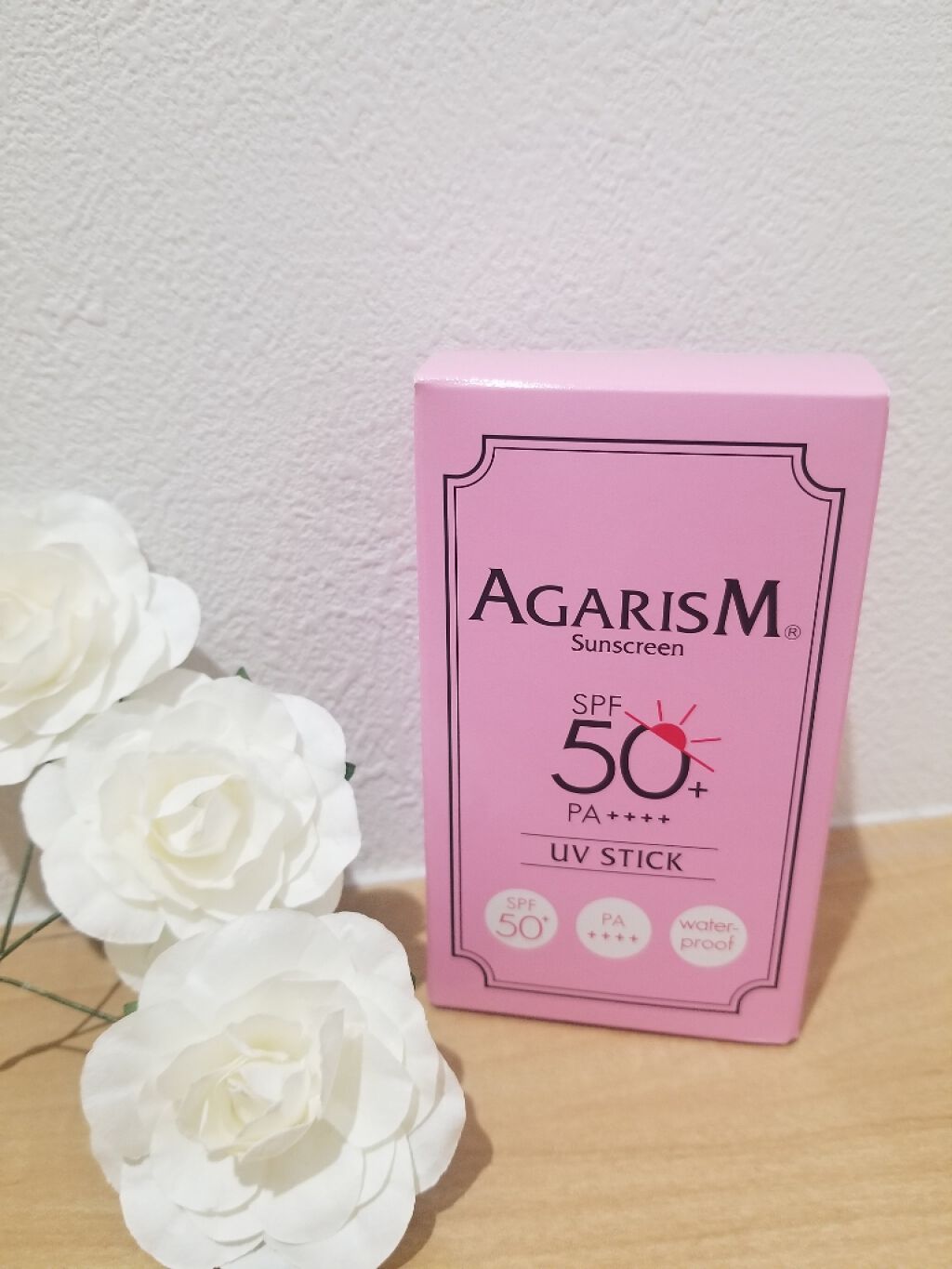 トーンアップUVスティック/AGARISM/日焼け止めスティックを使ったクチコミ（1枚目）