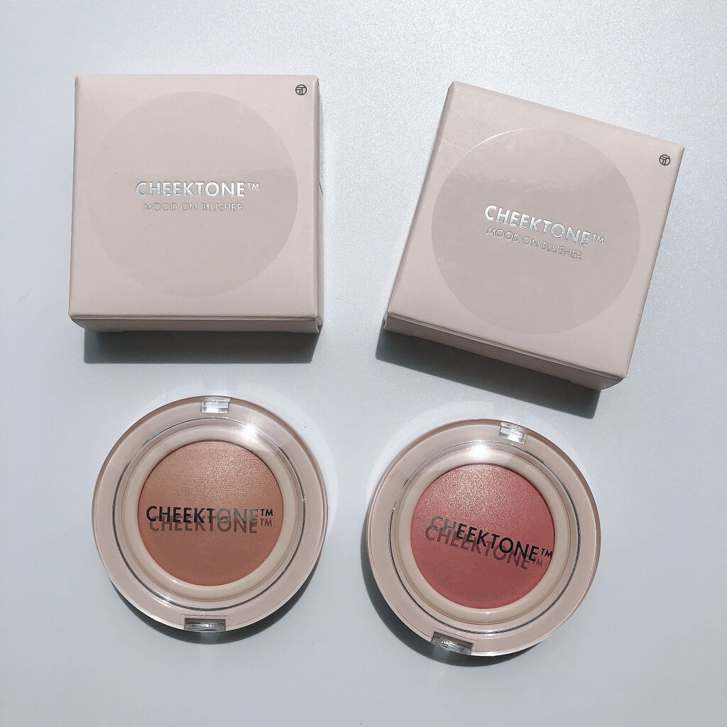 チークトーン ムード オン ブラッシャー/TONYMOLY/ジェル・クリームチークを使ったクチコミ（3枚目）