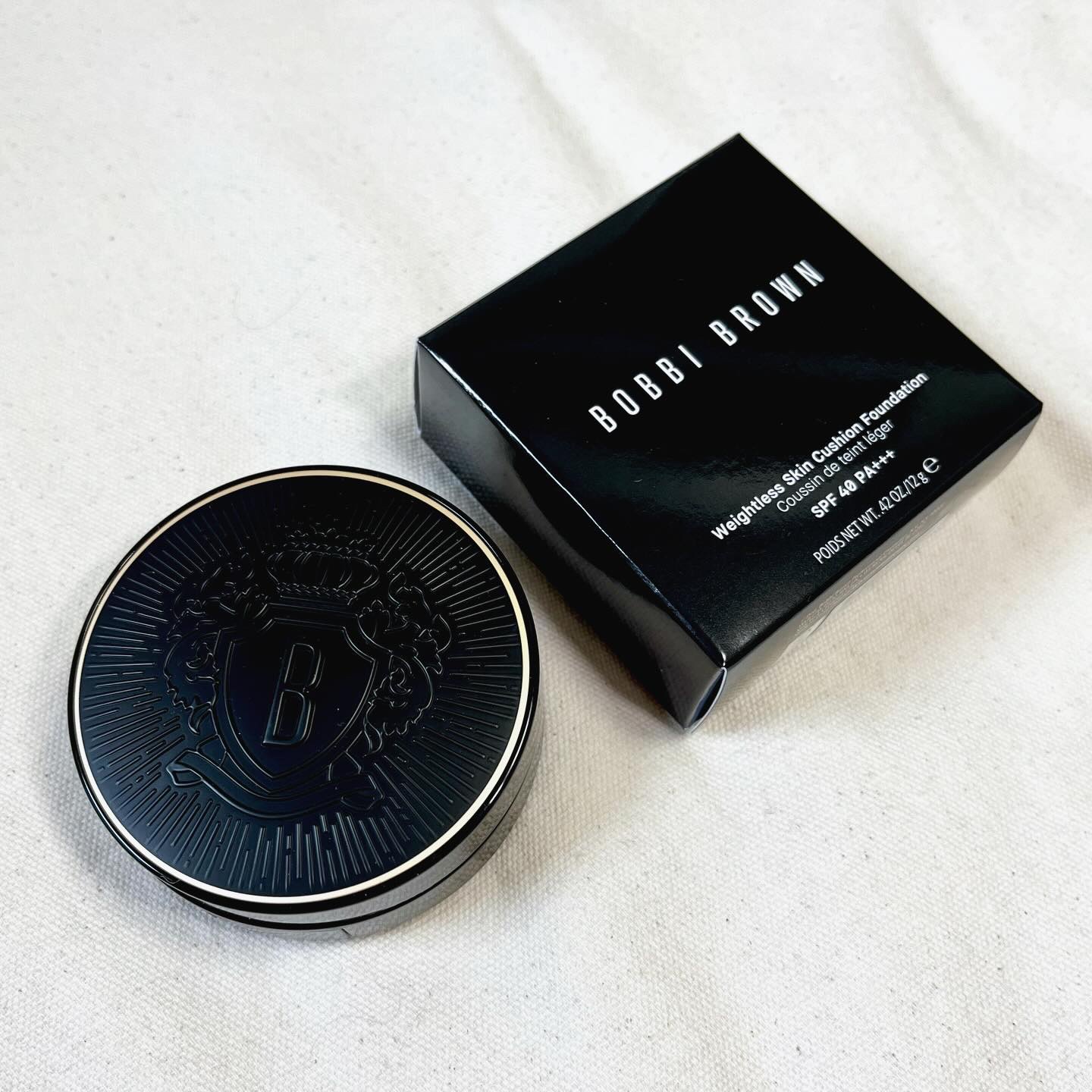 ウェイトレス スキン クッション ファンデーション SPF 40 (PA+++)/BOBBI BROWN/クッションファンデーションを使ったクチコミ（1枚目）