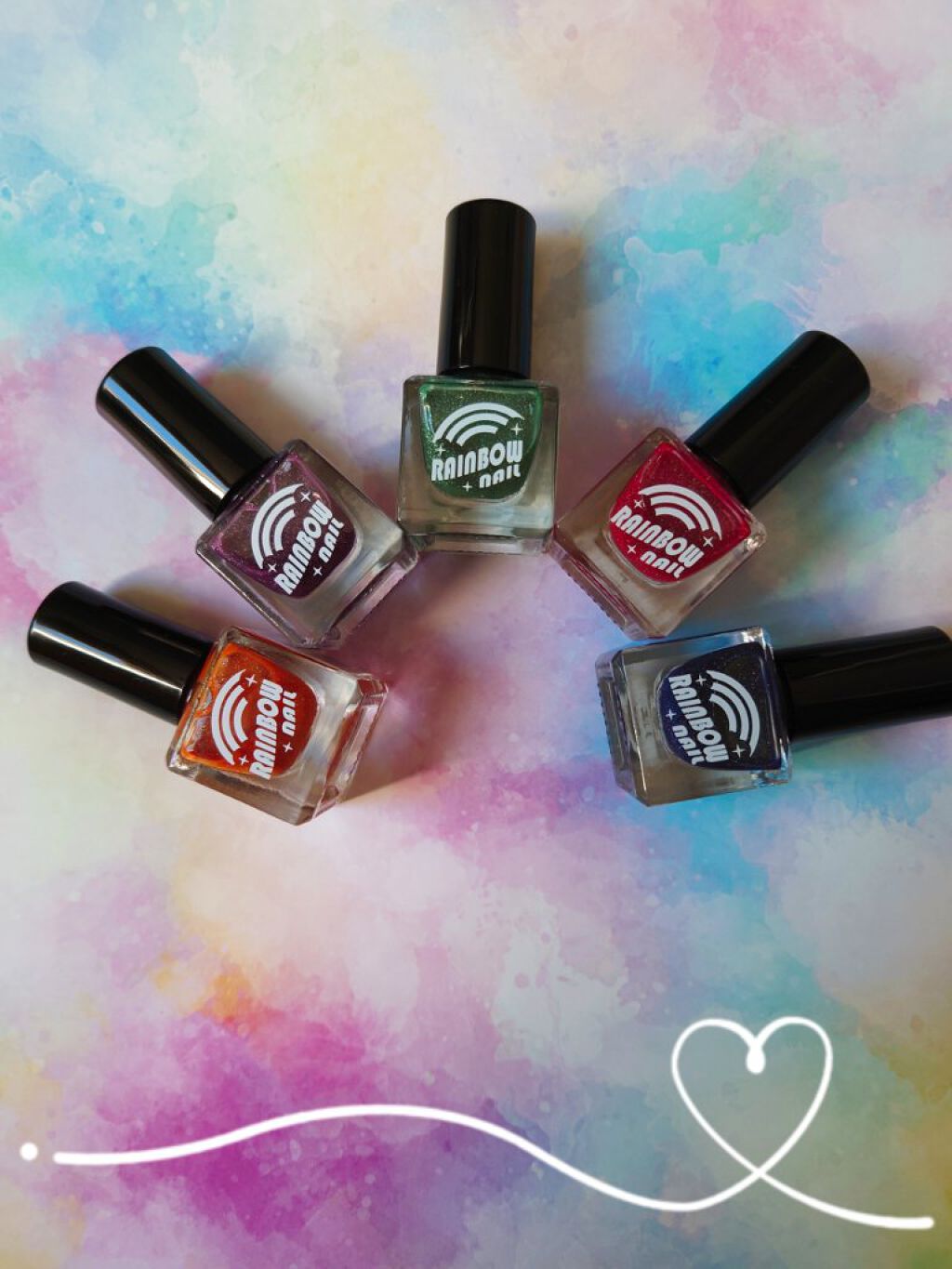 TMレインボーネイル/キャンドゥ/マニキュアを使ったクチコミ（2枚目）