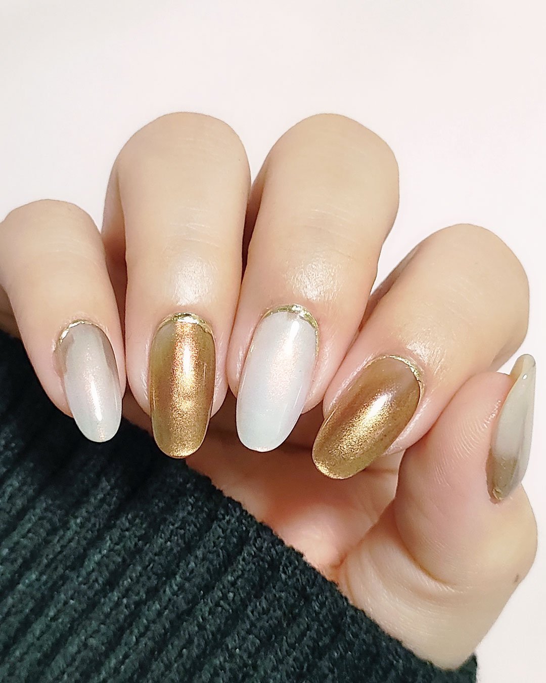 GLAZE グレーズ 半硬化タイプジェルネイルシール/DASHINGDIVA MAGICPRESS/ネイルシールを使ったクチコミ（3枚目）