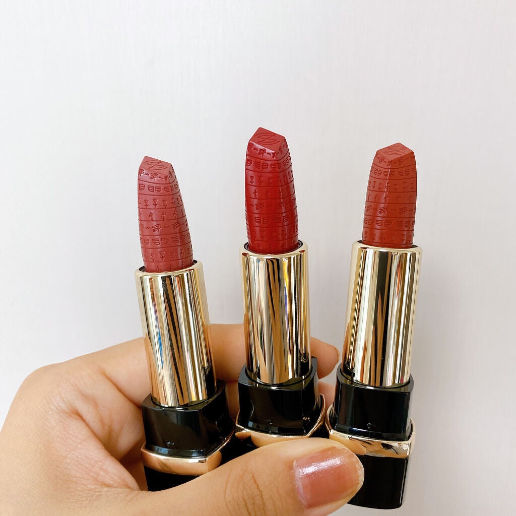 エジプトシリーズ シルキーリップスティック/ZEESEA/口紅を使ったクチコミ(3枚目)