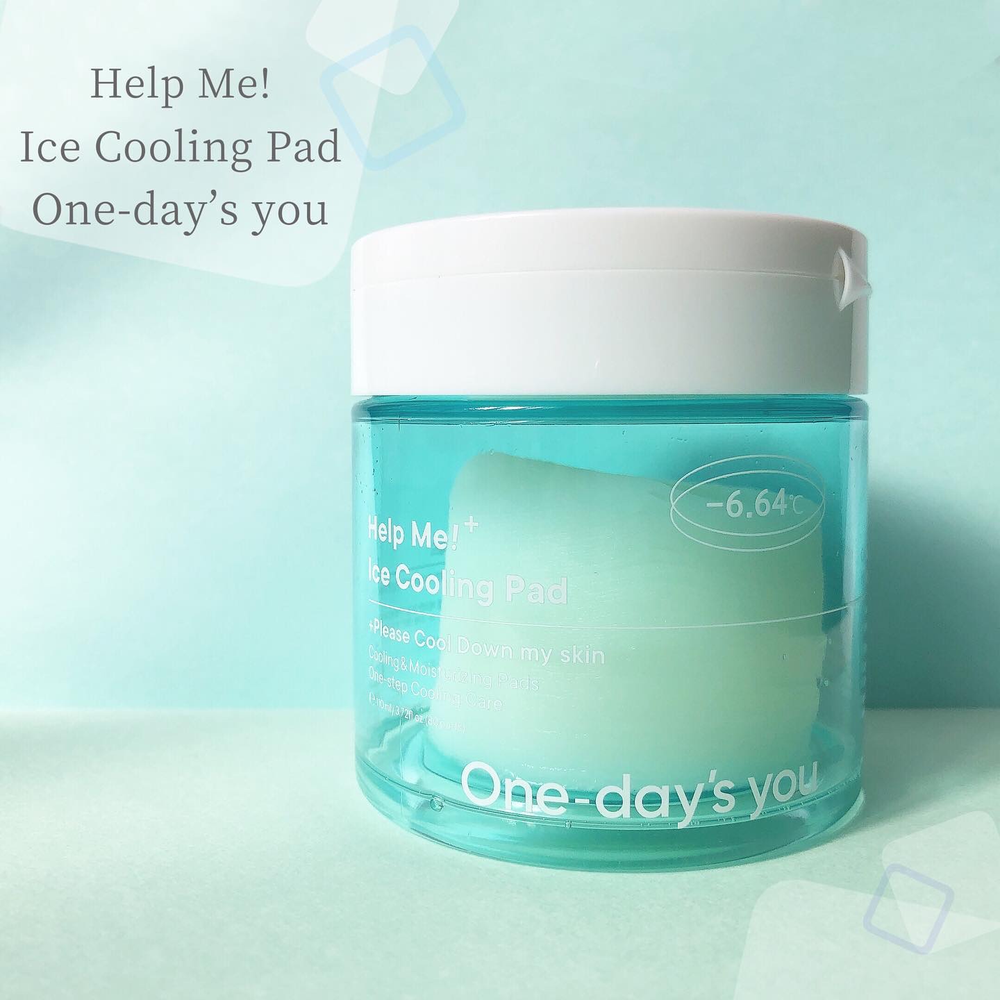 ヘルプミー! アイスクーリングパッド/One-day's you/トナーパッドを使ったクチコミ（1枚目）