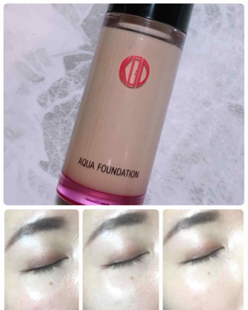 マイファンスィー アクアファンデーション/Koh Gen Do/リキッドファンデーションを使ったクチコミ（2枚目）