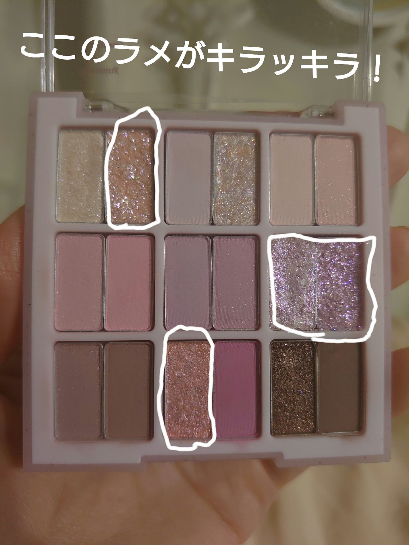 シャドウパレット/dasique/アイシャドウパレットを使ったクチコミ(2枚目)