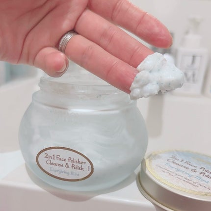 フェイスポリッシャー リフレッシング(ミント)/SABON/スクラブ・ゴマージュを使ったクチコミ(1枚目)