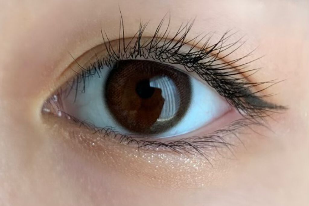 メリーベーシック/MORECONTACT/カラーコンタクトレンズを使ったクチコミ(4枚目)