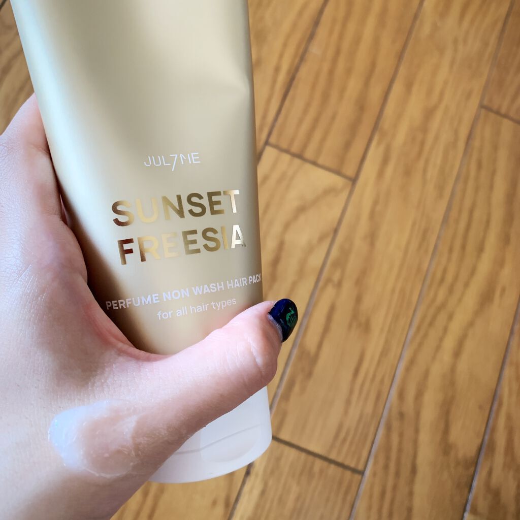 パフュームノンウォッシュヘアパック/JUL7ME/ヘアトリートメントを使ったクチコミ（2枚目）