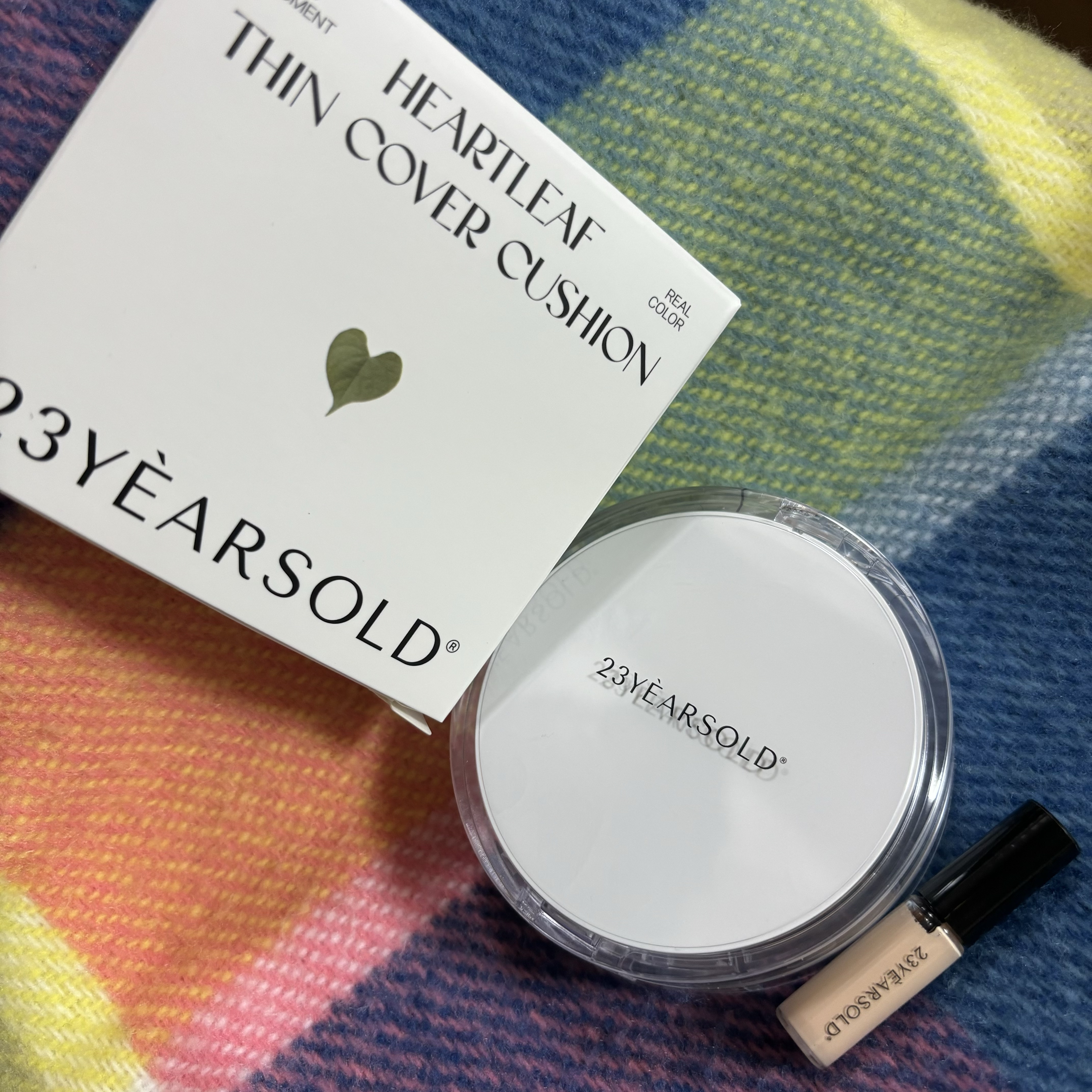 ハートリーフシーンカバークッション/23years old/クッションファンデーションを使ったクチコミ（1枚目）