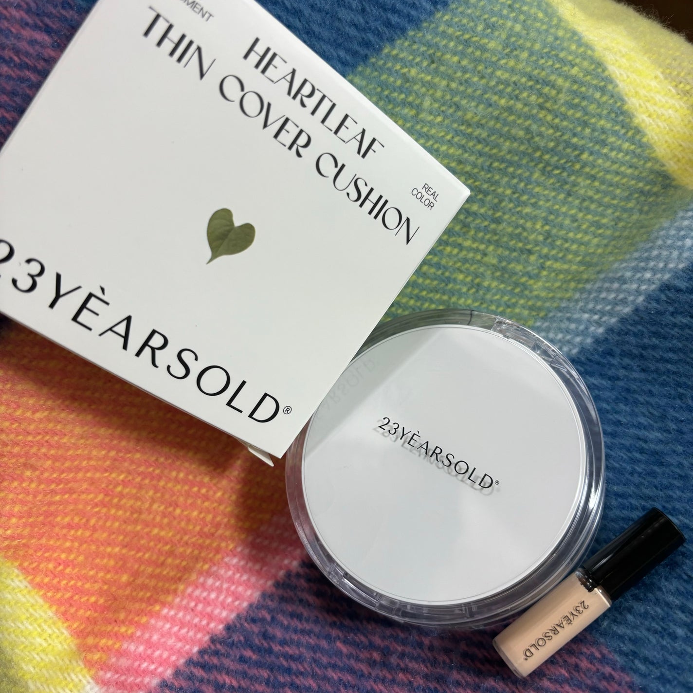 ハートリーフシーンカバークッション/23years old/クッションファンデーションを使ったクチコミ(1枚目)
